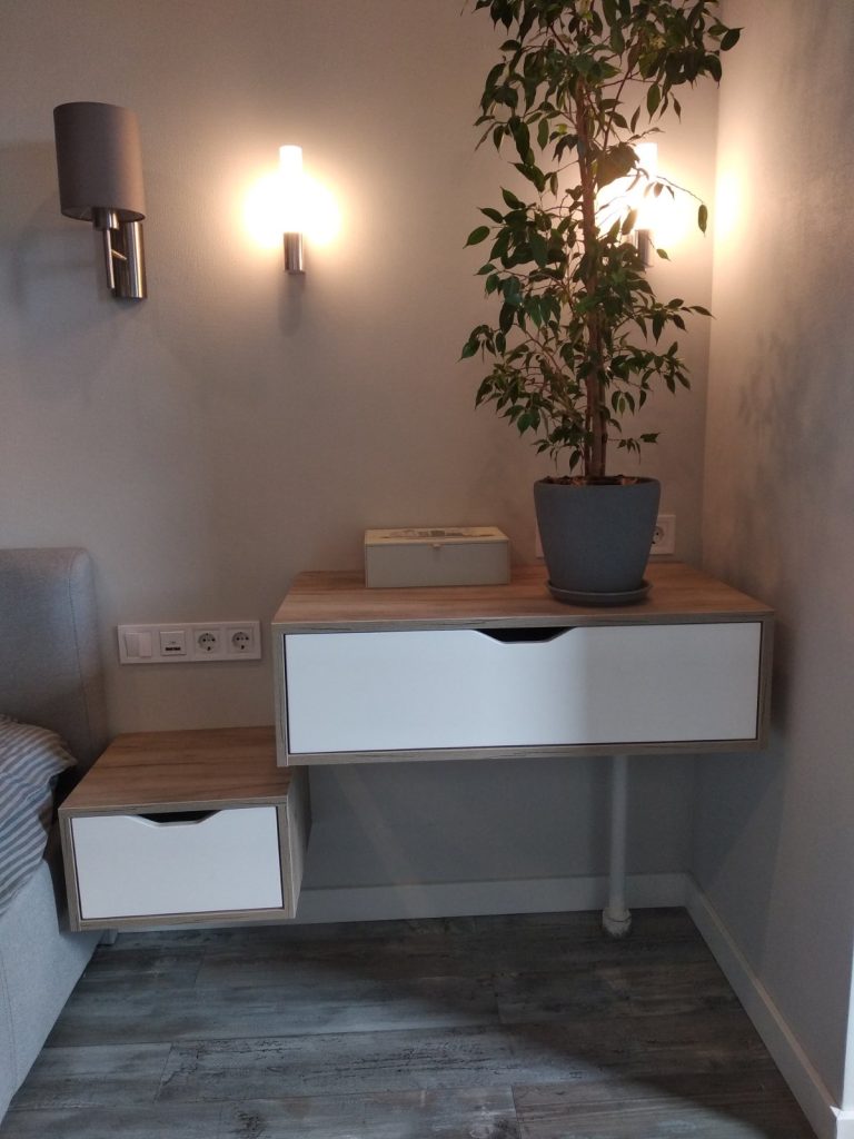 Підвісні приліжкові тумби b-0008