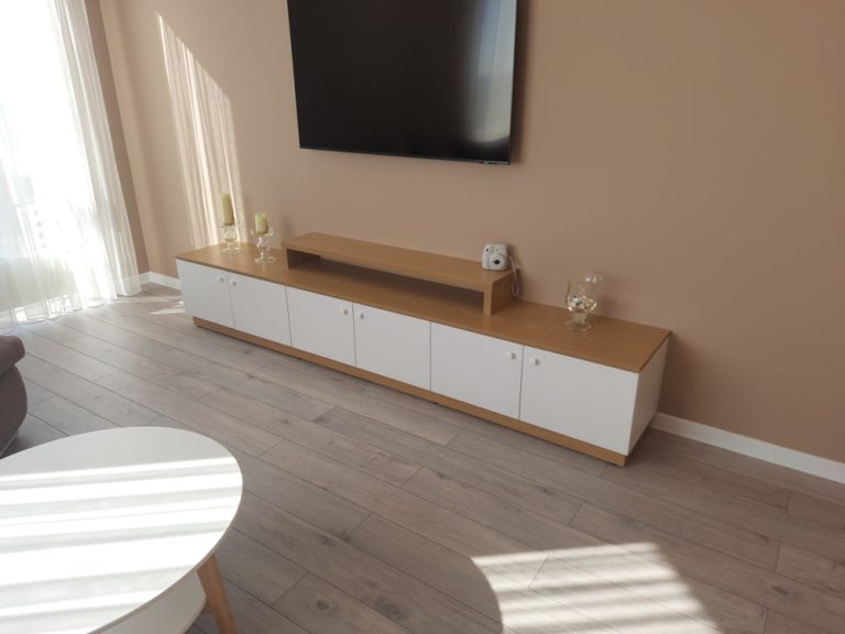 Стінка для ТВ у вітальню з шафою g-0010